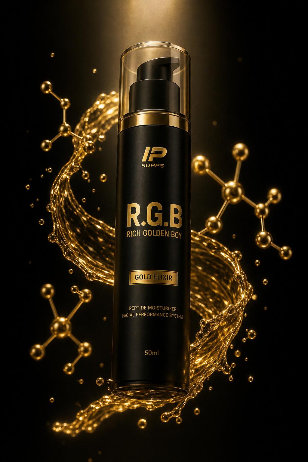 RGB Rich Golden Boy bottle